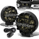 Off-Road Universal Fog Lights <br>w/ Switch + Wiring Harness