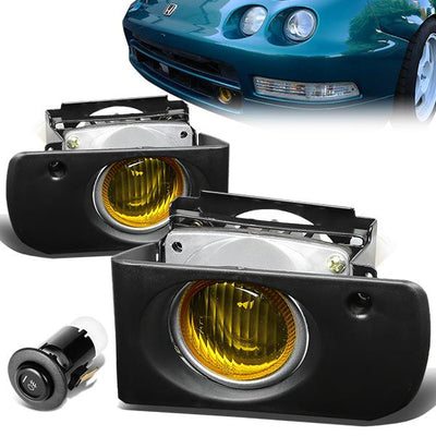 Factory Style Fog Lights w/ Switch + Wiring Harness <br>94-97 Acura Integra