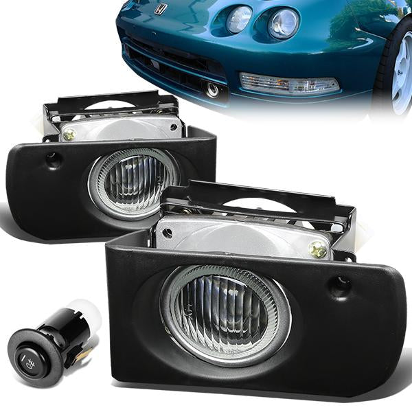 Factory Style Fog Lights w/ Switch + Wiring Harness <br>94-97 Acura Integra