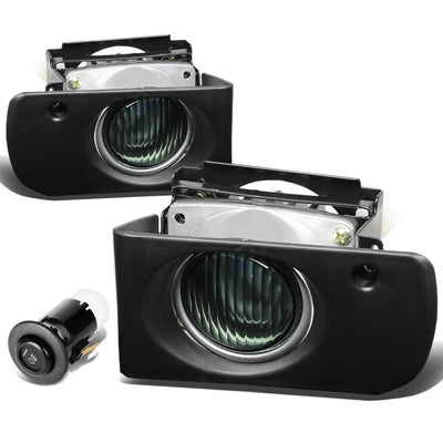 D-Motoring - Fog Lights - W / Switch - Smoked Lens - Plug-n-Play - Pair - 94-97 Acura Integra - 1