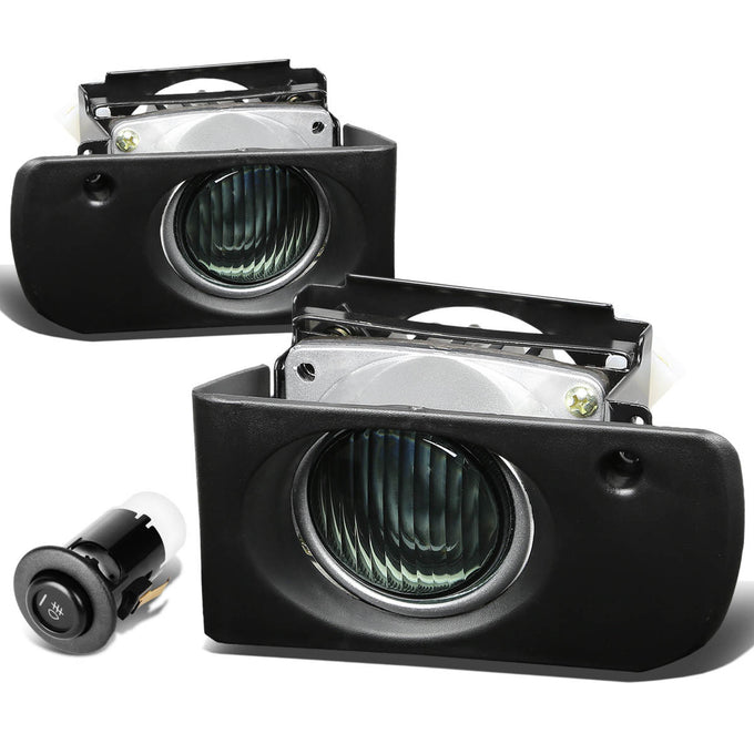 D-Motoring - Fog Lights - W / Switch - Smoked Lens - Plug-n-Play - Pair - 94-97 Acura Integra - 1