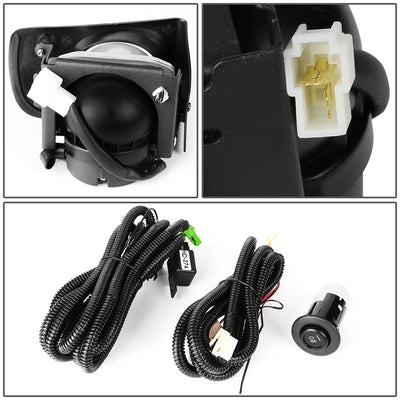 D-Motoring - Fog Lights - W / Switch - Smoked Lens - Plug-n-Play - Pair - 94-97 Acura Integra - 4
