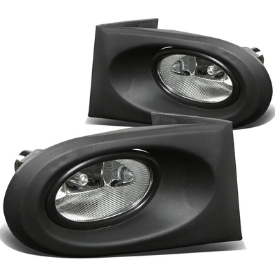 D-Motoring - Fog Lights - W / Switch - Clear Lens - Plug-n-Play - Pair - 02-04 Acura RSX - 3
