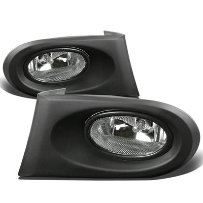 D-Motoring - Fog Lights - W / Switch - Clear Lens - Plug-n-Play - Pair - 02-04 Acura RSX - 4