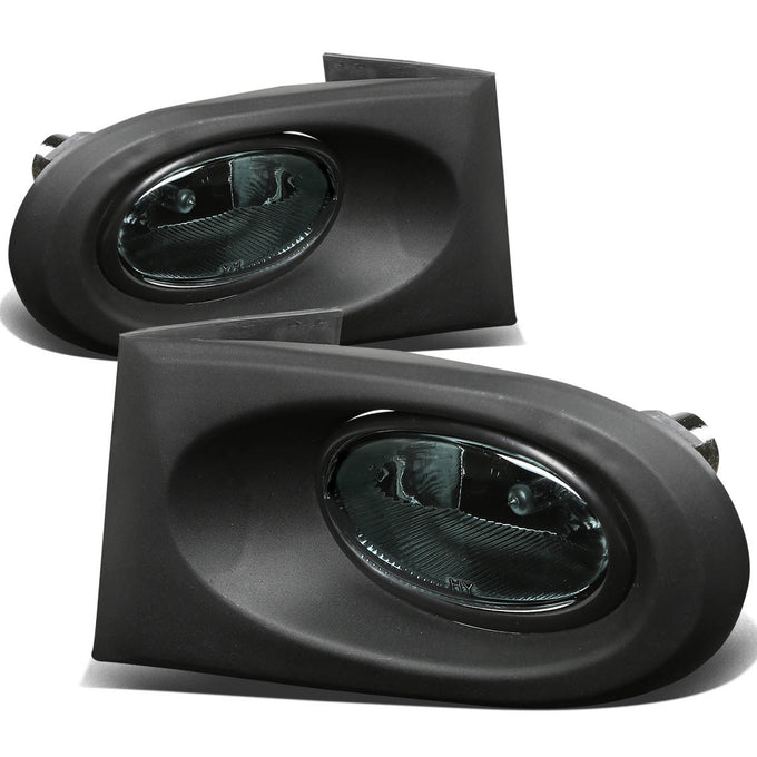D-Motoring - Fog Lights - W / Switch - Smoked Lens - Plug-n-Play - Pair - 02-04 Acura RSX - 1