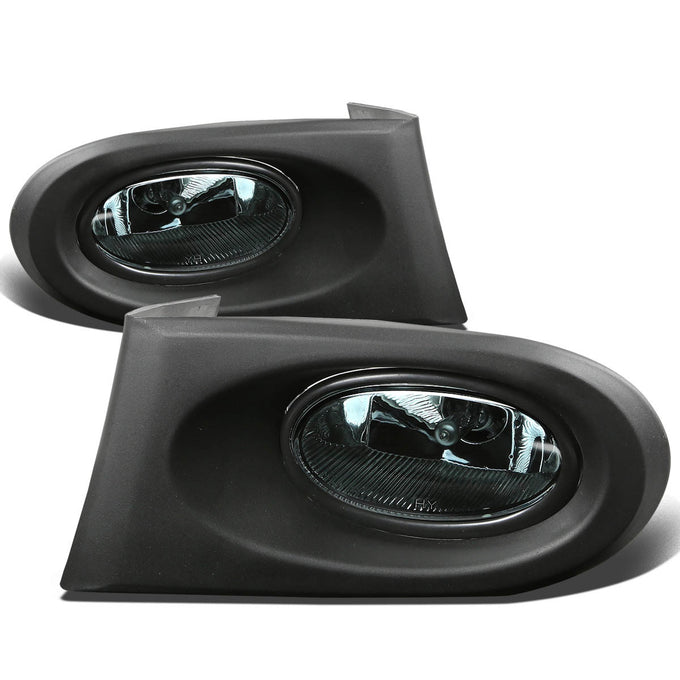 D-Motoring - Fog Lights - W / Switch - Smoked Lens - Plug-n-Play - Pair - 02-04 Acura RSX - 4
