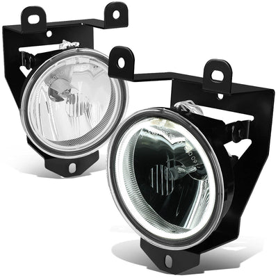 Halo Ring Fog Lights w/ Bulbs <br>01-06 GMC Yukon Denali, 2006 Cadillac Escalade
