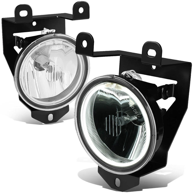 Halo Ring Fog Lights w/ Bulbs <br>01-06 GMC Yukon Denali, 2006 Cadillac Escalade