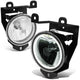 Halo Ring Fog Lights w/ Bulbs <br>01-06 GMC Yukon Denali, 2006 Cadillac Escalade