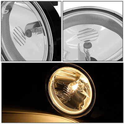 Halo Ring Fog Lights w/ Bulbs <br>01-06 GMC Yukon Denali, 2006 Cadillac Escalade