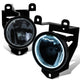 D-Motoring - Fog Lights - Halo Ring - Smoked Lens - Plug-n-Play - Pair - Cadillac Escalade / Sierra C3 Denali / GMC Yukon Denali / Yukon 1500 Denali / Pontiac Bonneville   - 1