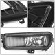 D-Motoring - Fog Lights - LED DRL - Black Housing - Clear Lens - Plug-n-Play - Pair - 15-17 Ford Focus - 3