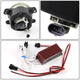 D-Motoring - Fog Lights - Halo Ring - Clear Lens - Plug-n-Play - Pair - Chrysler 300 C SRT8 Touring Limited S / PT Cruiser / Dodge Journey / Magnum / Jeep Wrangler - 4