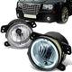 Halo Ring Fog Lights w/ Bulb <br>06-10 Chrysler PT Cruiser, 07-18 Jeep Wrangler