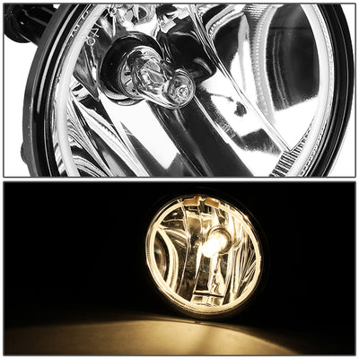 D-Motoring - Fog Lights - Halo Ring - Clear Lens - Plug-n-Play - Pair - Ford Mustang Shelby / Bullitt / Escape / Explorer Sport Trac - 3