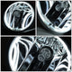 D-Motoring - Fog Lights - Halo Ring - Smoked Lens - Plug-n-Play - Pair - Ford Mustang Shelby / Bullitt / Escape / Explorer Sport Trac - 2