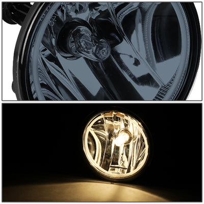 D-Motoring - Fog Lights - Halo Ring - Smoked Lens - Plug-n-Play - Pair - Ford Mustang Shelby / Bullitt / Escape / Explorer Sport Trac - 3