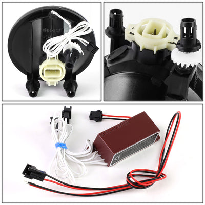 D-Motoring - Fog Lights - Halo Ring - Smoked Lens - Plug-n-Play - Pair - Ford Mustang Shelby / Bullitt / Escape / Explorer Sport Trac - 4