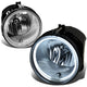 D-Motoring - Fog Lights - Halo Ring - Clear Lens - Plug-n-Play - Pair - Jeep Grand Cherokee / Commander / Chrysler Aspen / Chrysler 300 / Dodge Dakota / Mitsubishi Raider - 1