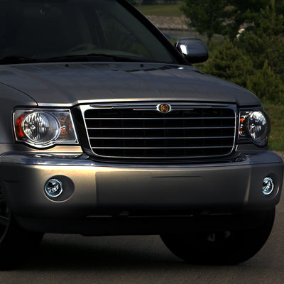 D-Motoring - Fog Lights - Halo Ring - Clear Lens - Plug-n-Play - Pair - Jeep Grand Cherokee / Commander / Chrysler Aspen / Chrysler 300 / Dodge Dakota / Mitsubishi Raider - 5