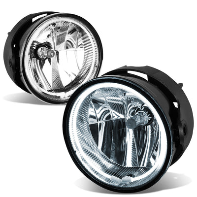 D-Motoring - Fog Lights - Halo Ring - Clear Lens - Plug-n-Play - Pair - Ford Ranger / Expedition - 1