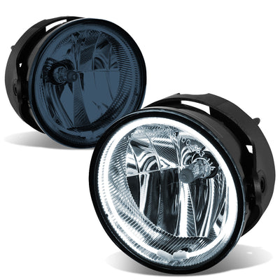 D-Motoring - Fog Lights - Halo Ring - Smoked Lens - Plug-n-Play - Pair - Ford Ranger / Expedition - 1