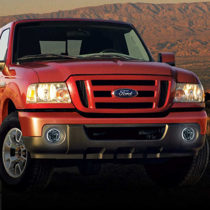 D-Motoring - Fog Lights - Halo Ring - Smoked Lens - Plug-n-Play - Pair - Ford Ranger / Expedition - 5