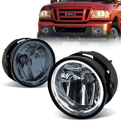 Halo Ring Fog Lights w/ Bulb <br>08-11 Ford Ranger, 07-17 Expedition