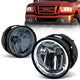 Halo Ring Fog Lights w/ Bulb <br>08-11 Ford Ranger, 07-17 Expedition