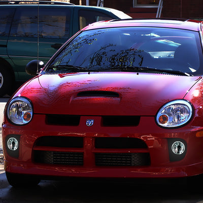 D-Motoring - Fog Lights - Halo Ring - Smoked Lens - Plug-n-Play - Pair - 03-05 Dodge Neon - 5