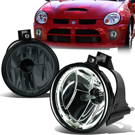 Halo Ring Fog Lights w/ Bulb <br>03-05 Dodge Neon