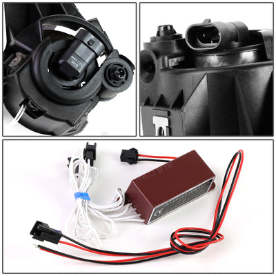 D-Motoring - Fog Lights - Halo Ring - Clear Lens - Plug-n-Play - Pair - Subaru Impreza / Impreza WRX - 4