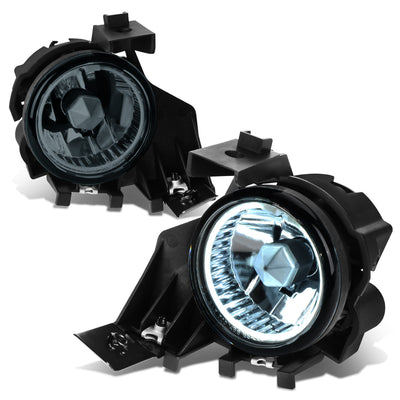 D-Motoring - Fog Lights - Halo Ring - Smoked Lens - Plug-n-Play - Pair - Subaru Impreza / Impreza WRX - 1