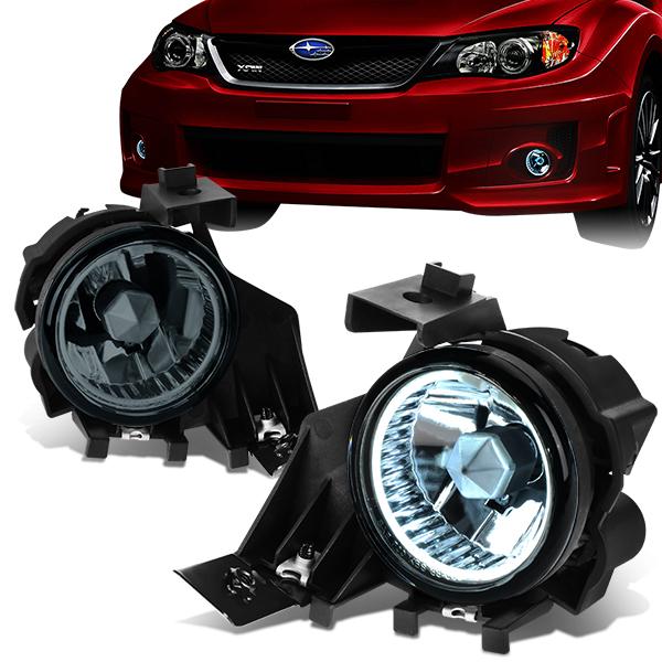 Halo Ring Fog Lights w/ Bulb <br>08-11 Subaru Impreza WRX