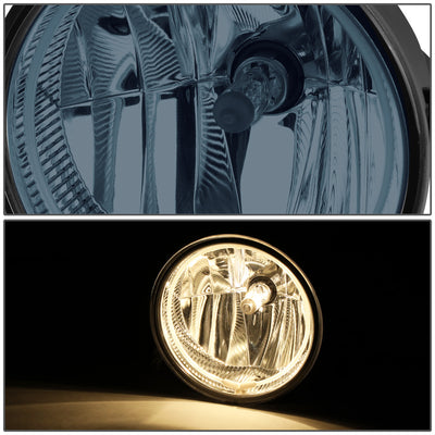 D-Motoring - Fog Lights - Halo Ring - Smoked Lens - Plug-n-Play - Pair - Ford F-150 / Lincoln Mark LT - 3