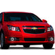 D-Motoring - Fog Lights - Halo Ring - Clear Lens - Plug-n-Play - Pair - 11-14 Chevy Cruze - 5
