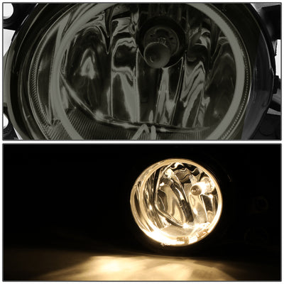 D-Motoring - Fog Lights - Halo Ring - Smoked Lens - Plug-n-Play - Pair - Lexus / Toyota Avalon / Camry / Corolla Tacoma - 3