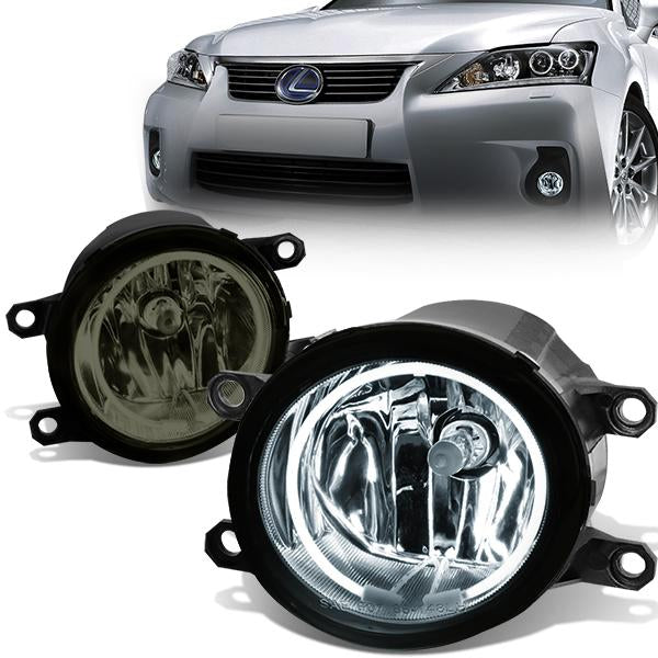 Halo Ring Fog Lights w/ Bulb <br>07-13 Toyota Camry, Yaris, 10-13 RX350