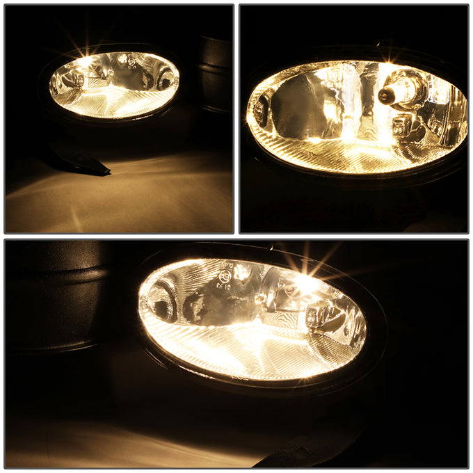 Fog Lights w/ Switch + Wiring Harness <br>08-10 Honda Accord Coupe