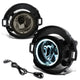 D-Motoring - Fog Lights - Halo Ring - W / Switch - Smoked Lens - Plug-n-Play - Pair - Nissan Frontier / Xterra - 1