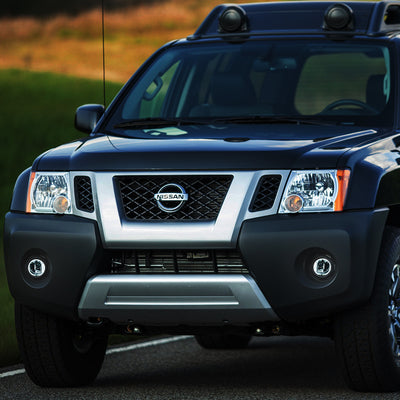 D-Motoring - Fog Lights - Halo Ring - W / Switch - Smoked Lens - Plug-n-Play - Pair - Nissan Frontier / Xterra - 5