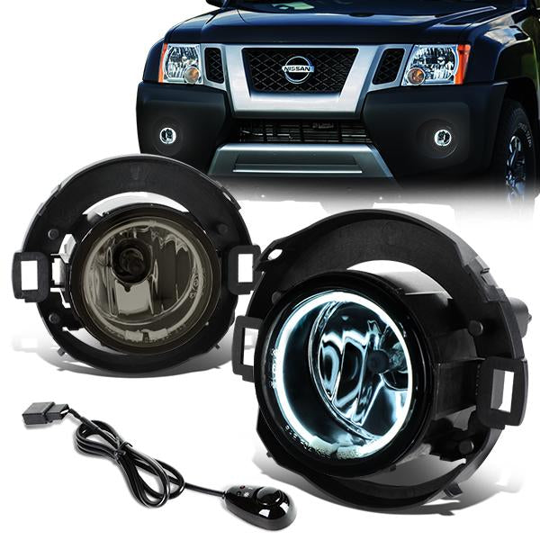 Fog Lights w/ Switch + Wiring Harness <br>08-15 Nissan Frontier, 05-15 Xterra