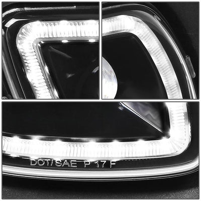 LED DRL Projector Fog Lights <br>08-17 Freightliner Cascadia