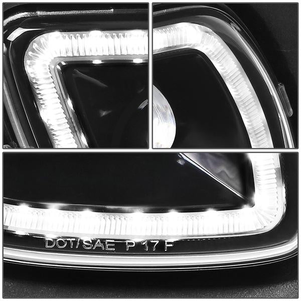 LED DRL Projector Fog Lights <br>08-17 Freightliner Cascadia