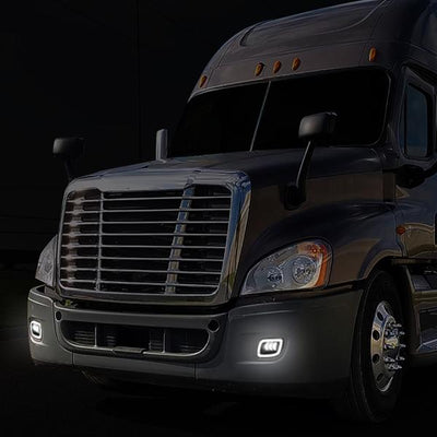 LED DRL Projector Fog Lights <br>08-17 Freightliner Cascadia