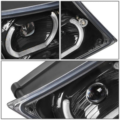 LED DRL Projector Fog Lights w/ Wiring Harness <br>04-18 Volvo VN VNL 300 400 430 630 740 760 860