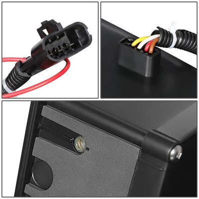 LED DRL Projector Fog Lights w/ Wiring Harness <br>04-18 Volvo VN VNL 300 400 430 630 740 760 860