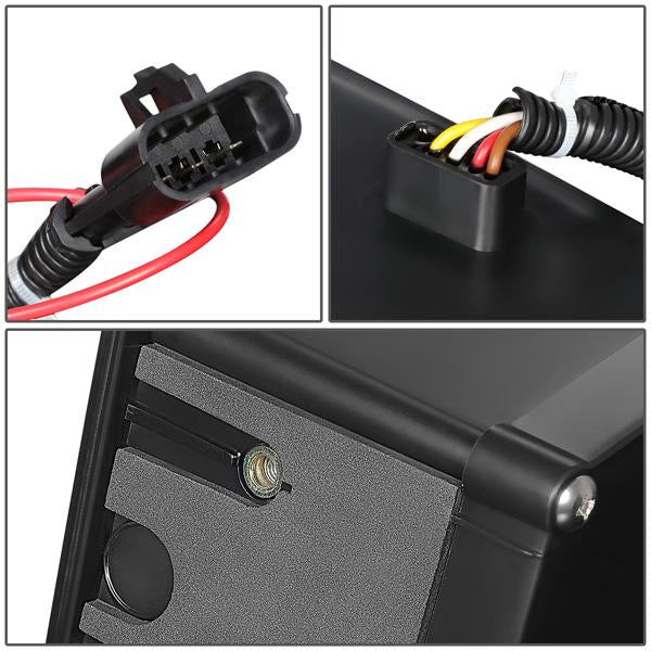 LED DRL Projector Fog Lights w/ Wiring Harness <br>04-18 Volvo VN VNL 300 400 430 630 740 760 860
