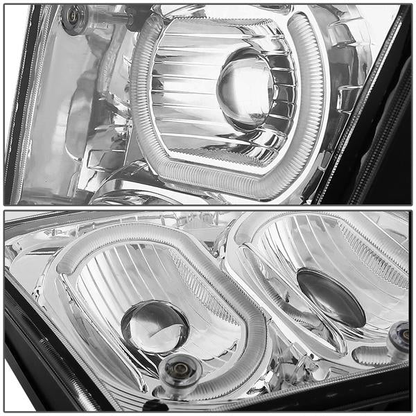 LED DRL Projector Fog Lights w/ Wiring Harness <br>04-18 Volvo VN VNL 300 400 430 630 740 760 860