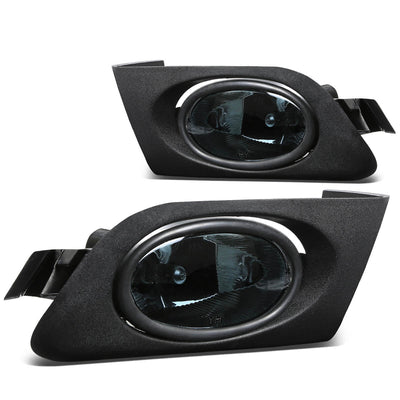 D-Motoring - Fog Lights - W / Switch - Smoked Lens - Plug-n-Play - Pair - 01-03 Honda Civic 2-Dr Coupe 4-Dr Sedan - 3